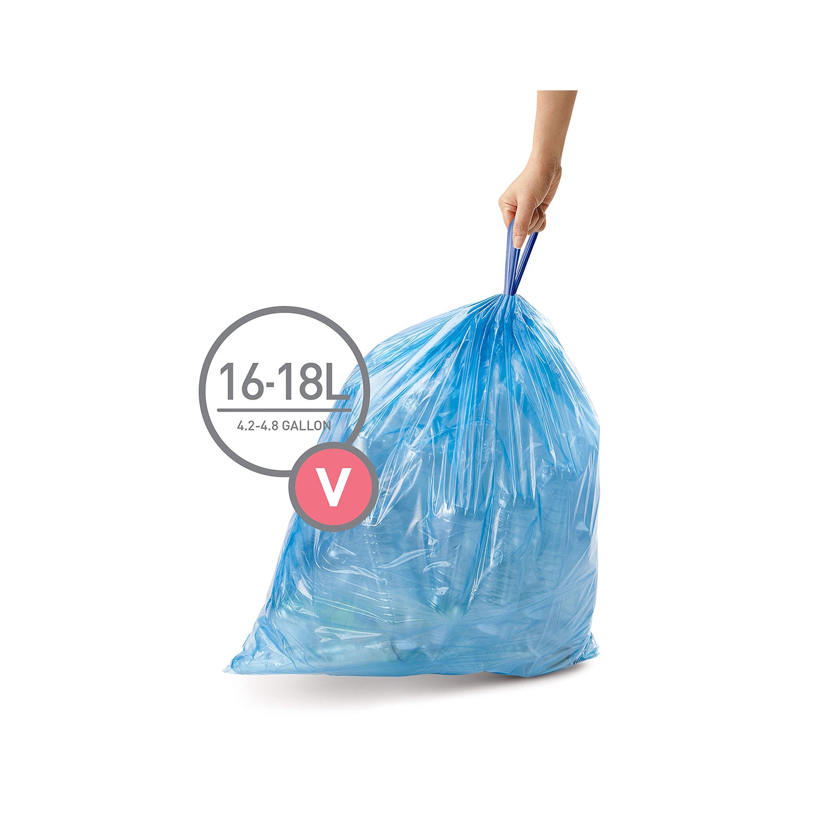 Liner Code V16 to 18L Pack of 20 SIMPLE HUMAN